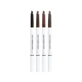 Enesti Авто Карандаш для бровей 4 цвета 0,18г*2шт 01 Black 0.18g*2Pcs