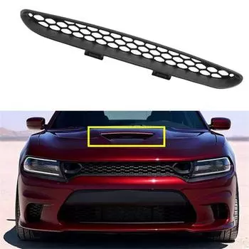 Engine Hood Grille Cover Fit For 2015-2020 Dodge Charger Front Hood Scoop Cover
