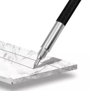 Engraving Pen Tip Scriber Double Head Scriber Metal Etching Engraving Pen for Metal Glass Ceramics Stone Wood Pack of 1
