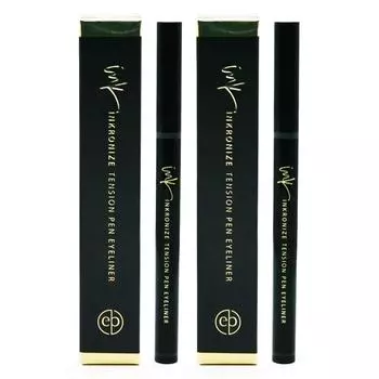 ENPRANI Подводка для глаз Inkronize Tension Pen x 2 - Насыщенный черный