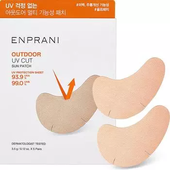 Enprani Outdoor UV Cut Sun Patch 2pcs x 5p, 3.5g, 1pc