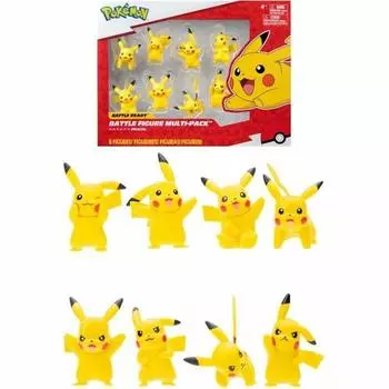 Ensemble De Figurines Pokmon Battle Ready! Pikachu TU