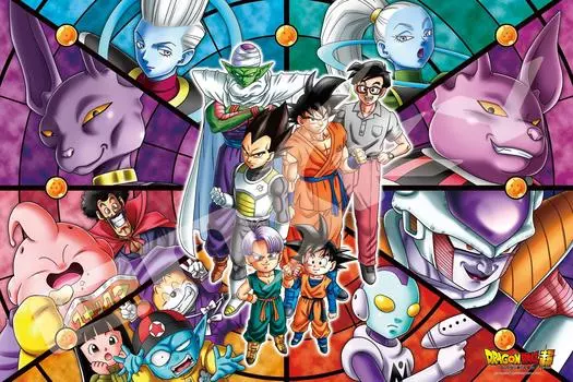 Ensky 1000 Piece Jigsaw Puzzle Dragon Ball Super Super Warriors Who Protect the Art Crystal Jigsaw Puzzle Earth! (50x75cm) 1000-AC006