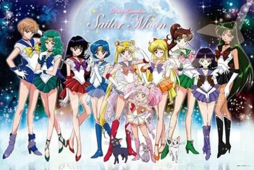 Ensky 1000 Piece Jigsaw Puzzle Sailor Moon Sailor Suit Pretty Guardian (50x75cm)