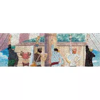Ensky 950 пазл One Piece Mosaic Art (Знак друзей) (34x102см)