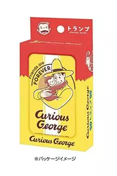 ENSKY Curious George игральные карты размер карты приблизительно В89 x Ш58 мм 479756