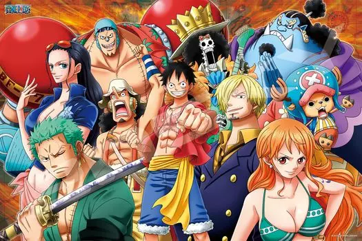 ENSKY ONE PIECE Пиратская шляпа 50 x 75 см Пазл 1000 элементов JIGSAW PUZZLE Соломенные пираты 1000-587
