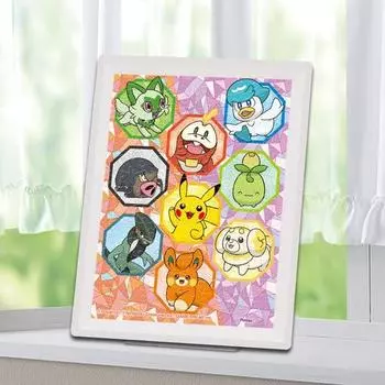 ENSKY Пазл Mame Puzzle Clear Pocket Monster Pikachu & Pokmon of the Paldea Region 7,6 x 10,2 см 150 деталей MA-C13