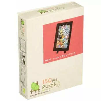 ENSKY Pokemon Eevee Evolutions 7,6 x 10,2 см Mame Puzzle 150 элементов пазл MA-40