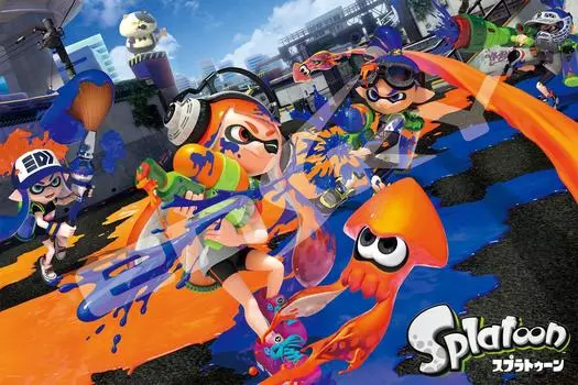 ENSKY Splatoon 50 x 75 см Пазл 1000 деталей JIGSAW PUZZLE 1000-558