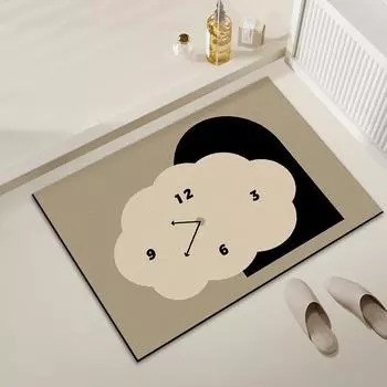 Entry Entry Door Floor Mat Door Home Living Room Foyer Floor Mat Bedroom Kitchen Non-slip Carpet Door Mat 40 * 60Cm diatom mud
