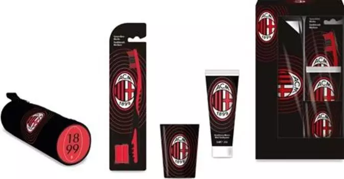 EP Line AC Milan Подарочный набор для гигиены полости рта подарочный набор для детей TU прозрачный