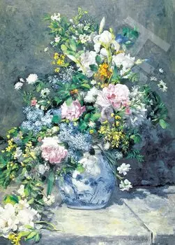 EPOCH 2000 Piece Jigsaw Puzzle Spring Bouquet Super Small Piece Includes Spatula Score Ticket Included EPOCH (38x53cm) 54-237 Glue, Included,
