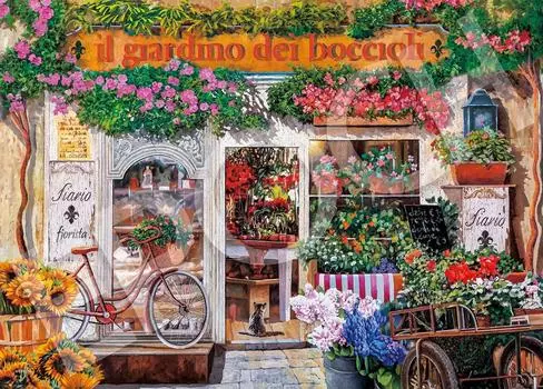 EPOCH 2000 Super Small Piece Jigsaw Puzzle Elegant Collection Bud Garden x Glue Included Spatula Included Score Ticket Included EPOCH Illustration/Art