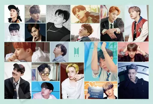 Epoch 216 Small Piece Jigsaw Puzzle BTS BE -j-hope- (18.2 x 25.7cm) 04-104 with glue and spatula included EPOCH