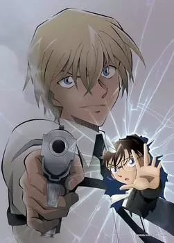 EPOCH 500 Piece Jigsaw Puzzle Detective Conan Detective and Triple Face x with glue and spatula with score ticket EPOCH (38 53cm) 06-507s