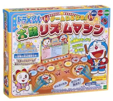 Epoch Doraemon Taiko Rhythm Machine ST Mark Сертификация Возраст Игрушка Игра Номер 1 EPOCH Co., Ltd. (ЭПОХА) 4+ игроков: