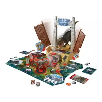 EPOCH Jurassic World Great Escape! T. Rex Panic Game ST Mark Certified Toy Game for Ages 6 and Up Number of Players: 2-4 EPOCH