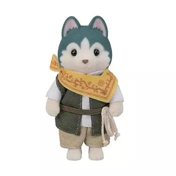 EPOCH кукла sylvanian families [ брат хаски (Брюс) ] Сертификация C-72 ST mark для детей от 3 лет и старше, игрушки, кукольный домик Sylvanian Families