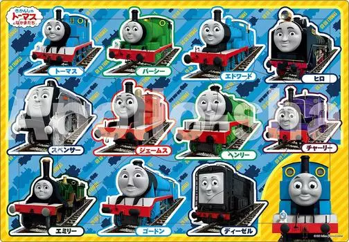 EPOCH Picture Thomas Collection 9 Piece Puzzle для детей [Apollo Puzzle] 25-153