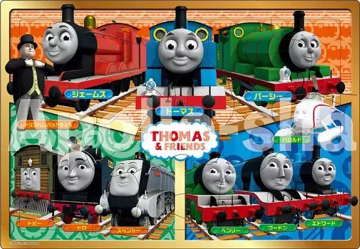 EPOCH Picture Thomas the Tank Engine Go Thomas 20 Pieces Puzzle с креплением для детей от 3 лет и старше Toy ST Mark сертифицирован [Головоломка Apollo] Давайте