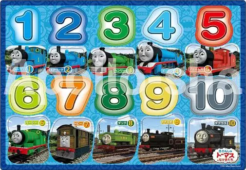 EPOCH Picture Thomas the Tank Engine Thomas Suji 20 Piece Puzzle с креплением для детей от года и старше Сертификация Toy ST Mark [Головоломка Apollo]
