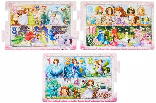 EPOCH Steps Panorama Little Princess Piece Puzzle для детей Сертификация ST Mark В комплекте с мешочком для чистки Возраст от 3 лет и старше Игрушка EPOCH [Apollo s