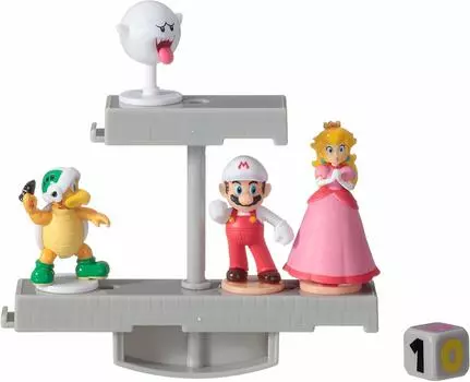 EPOCH Super Mario Balanced World Game Castle Stage Сертифицированная игрушка ST Mark для детей от 4 лет и старше Количество от 1 до 4 EPOCH Jr. игроки