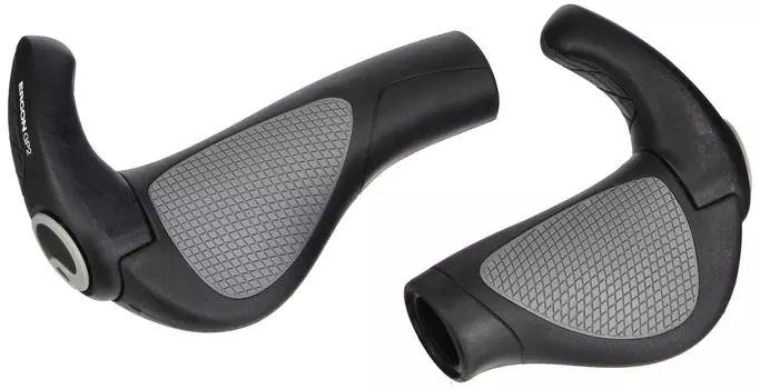 Ergon GP2 Grip Long/Short L(HBG22101) чёрный