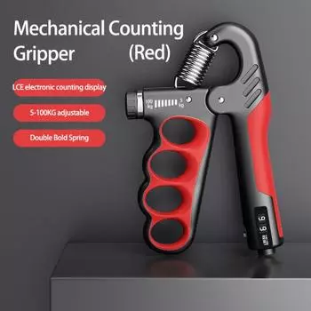 Ergonomic Design 5-100kg Hand Gripper Spring Hand Grip Heavy Gripper Adjustable Hand Grip Men