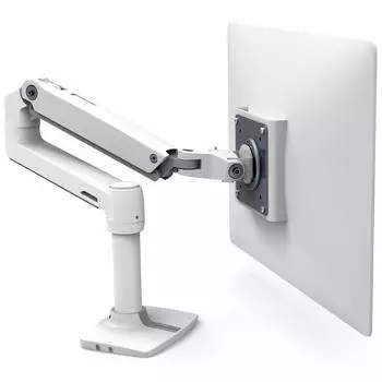 ERGOTRON LX Desk Monitor Arm Up to 34 inches Compatible with VESA Standards White/White (3.2~11.3kg) 45-490-216 белый