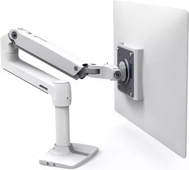 ERGOTRON LX Настольный монитор Подходит до 34 дюймов VESA Номер продукта Кронштейн, Белый, (3,2-11,3 кг), Совместимый, 45-490-216 белый