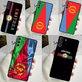 Eritrea Flag Case For Samsung Galaxy S24 S23 S22 Ultra Note 10 Plus Note 20 S9 S10 S20 S21 FE Back Cover Galaxy S10 Plus