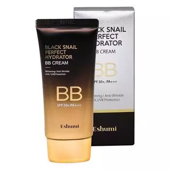 Eshumi Black Snail Perfect Hydrator BB Cream 50 г — увлажнение и естественное покрытие