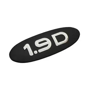 ESP569 Черная эмблема с монограммой 1.9D для Renault Kangoo 1998-2007 гг. 8200120852