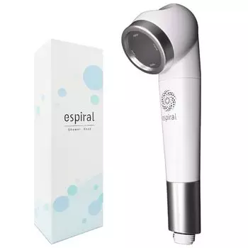 espiral Душевая головка Nano Bubble в хлорированной воде Красивая кожа Красивая вода Микро Нано Ультра мелкая пена для ванны [Сделано в Японии] Удаление, Экономия,