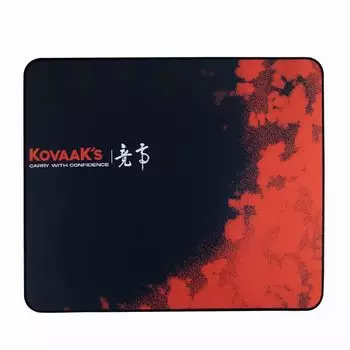 EsportsTiger Mouse Pad KAOS Gaming Mouse Pad Stitched Edge Rubber Base Optimized for Control L Size Length 400mm x Width 480mm by Domestic Authorized