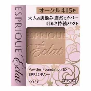 ESPRIQUE Eclat Esprique Eclat Brightness Lasting Pact EX OC415e Ocher 9.3g x 1 piece