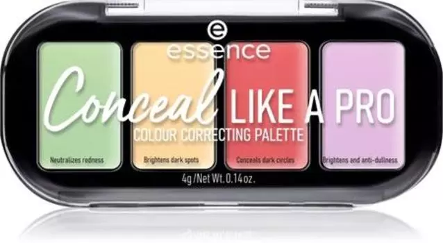 Essence CONCEAL как палитра консилеров PRO TU прозрачный
