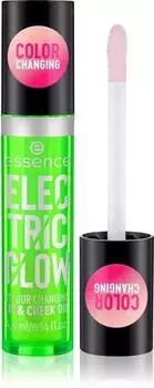 Essence Масло для губ и щек Electric Glow TU прозрачный