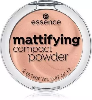 Essence Матирующая компактная пудра с матовым эффектом. TU прозрачный