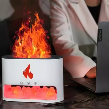 Эфирный масляный диффузор USB электрический аромадиффузор с ночным светом портативная ароматерапия для дома комната рождественский подарок белый