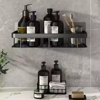 Estantes De Bao Sin Taladro Estante Esquina Soporte Almacenamiento Ducha Organizador Inodoro Accesorios Bao Organizador Ducha