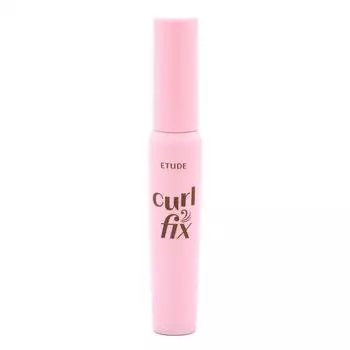 Etude Тушь для ресниц Curl Fix 8 г, серо-коричневая, 1 шт.