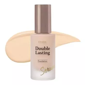 Etude Тональная основа Double Lasting Serum Skin Foundation 30 г, оттенок Neutral Vanilla 17N1, 1 шт.