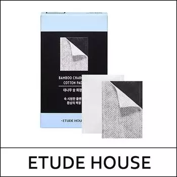 ETUDE HOUSE Ватные диски с бамбуковым углем (40 подушечек) 1 шт.