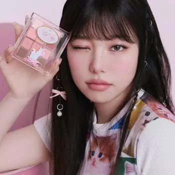 ETUDE My Best Tone Eye Palette 7,4 г Специальный набор (+ Сменная тарелка 2 шт. / Начальный брелок) Crying Potential