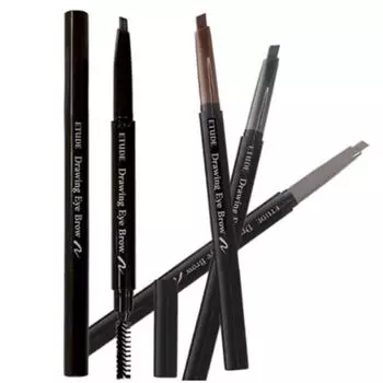 Etude New Drawing Карандаш для бровей Auto Pencil 0,25 г, нет. 7 Светло-коричневый, 4 шт.