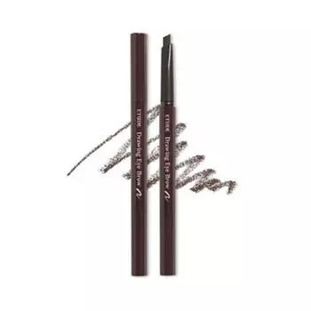 Etude New Drawing Карандаш для бровей Auto Pencil 0,25 г, нет. 1 Темно-коричневый, 5 шт.