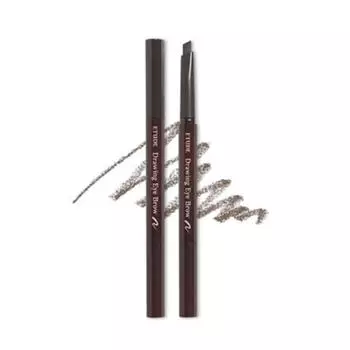 Etude New Drawing Карандаш для бровей Auto Pencil 0,25 г, нет. 2 Серо-коричневые, 4 шт.